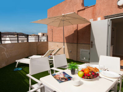Toppleilighet med terrasse – Hotel Apartamento Bajamar, Las Canteras